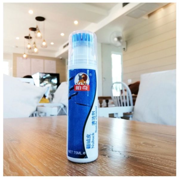 Brush with shoe stain remover Helps Angkor Panda