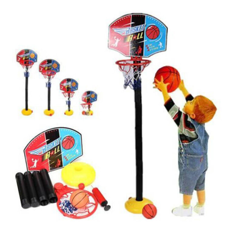 Kids basketball set with Super Sport Set Basketball for 05 years old